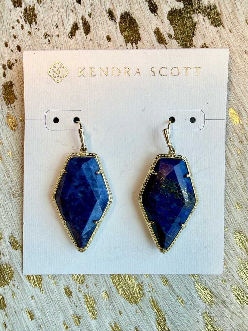 Kendra Scott Lapis Drop Earrings